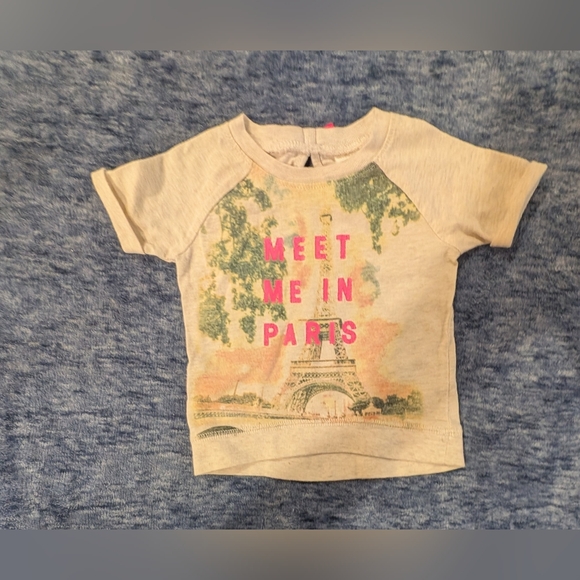 OshKosh B'gosh Other - OshKosh B'gosh Beige Paris Graphic Tee